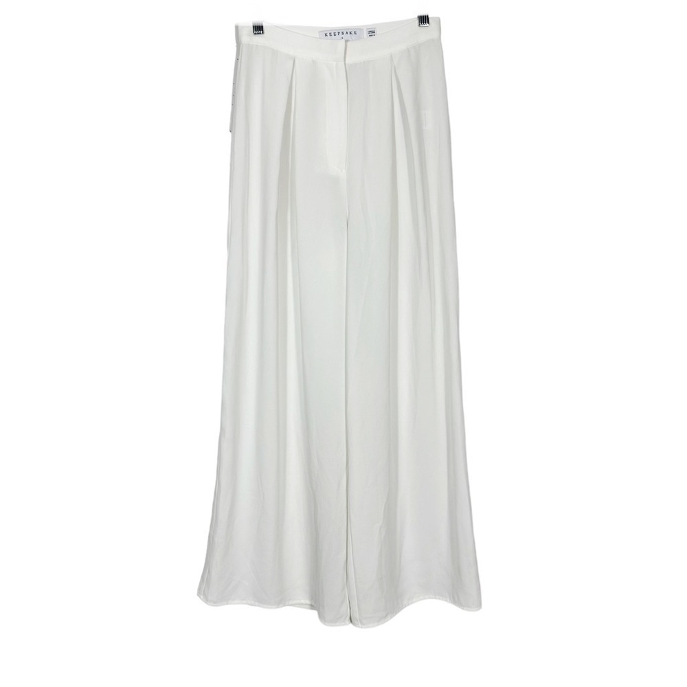 Keepsake the Label White Wide Leg Pants Sample Sale - Picture 10 of 10